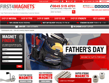 Tablet Screenshot of first4magnets.com